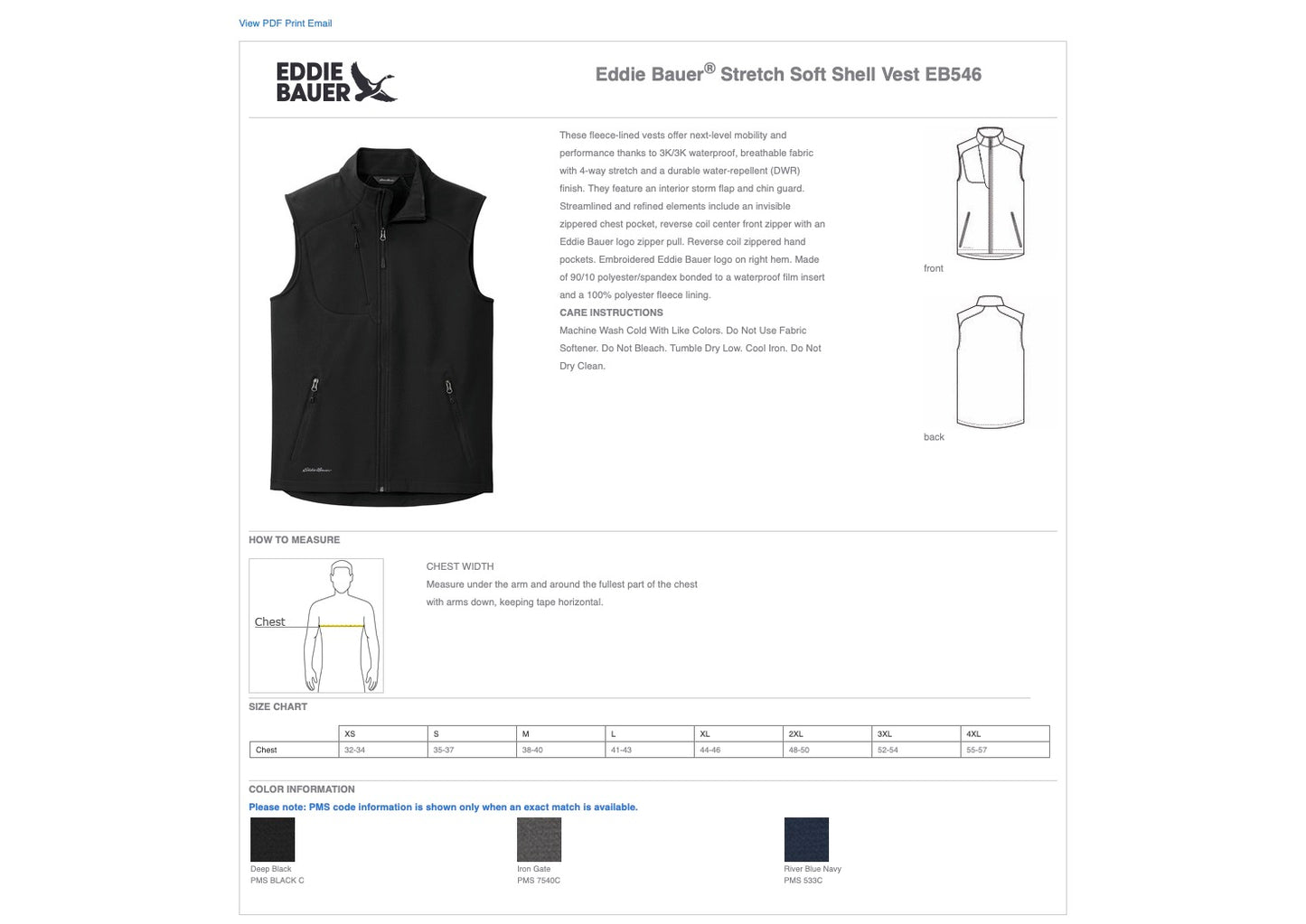 Eddie Bauer® Stretch Soft Shell Vest